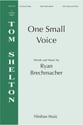 One Small Voice SSA choral sheet music cover